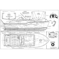 Plan du bateau Chris Craft
