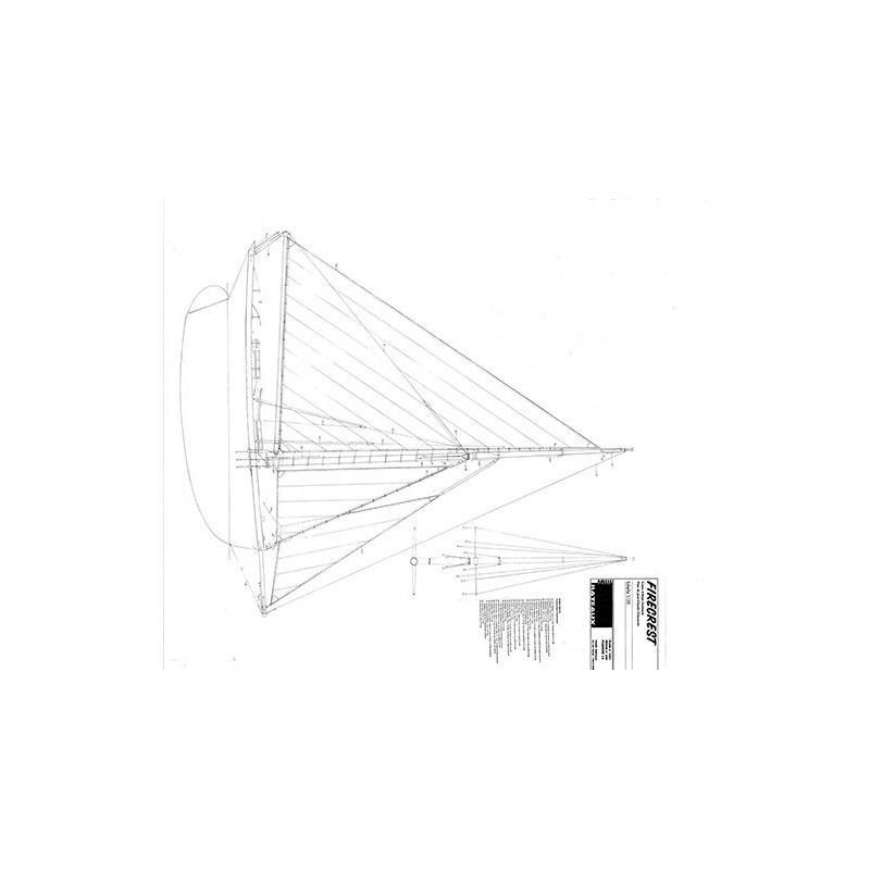 Plan du bateau Firecrest