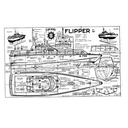 Plan du bateau Flipper
