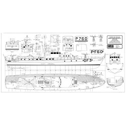 Plan du bateau Général Pallain DF3