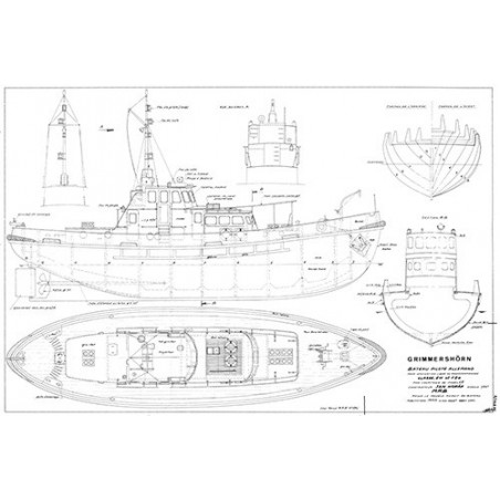 Plan du bateau Grimmer Shorn
