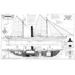 Plan du bateau Gulnare