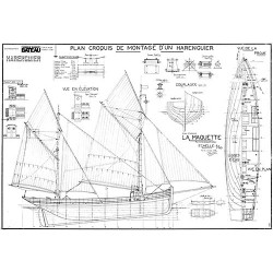 Plan du bateau Harenguier