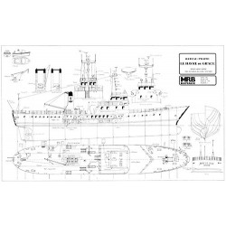 Plan du bateau Havre de Grace