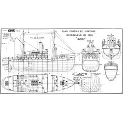 Plan du bateau Iroise